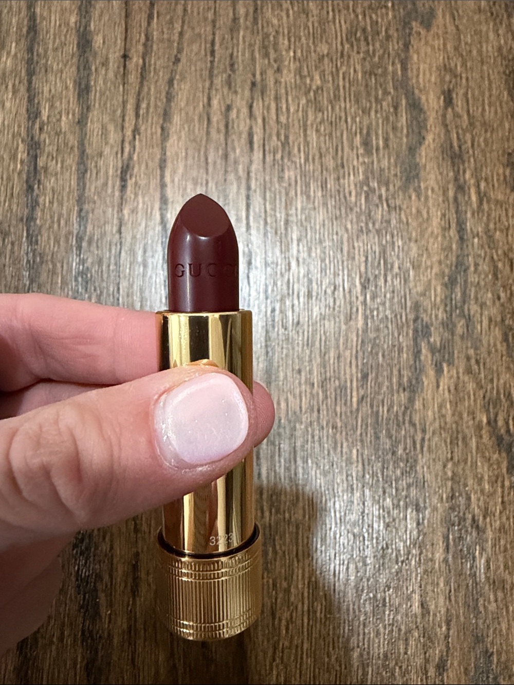 Gucci satin ivy dark red 507 tester